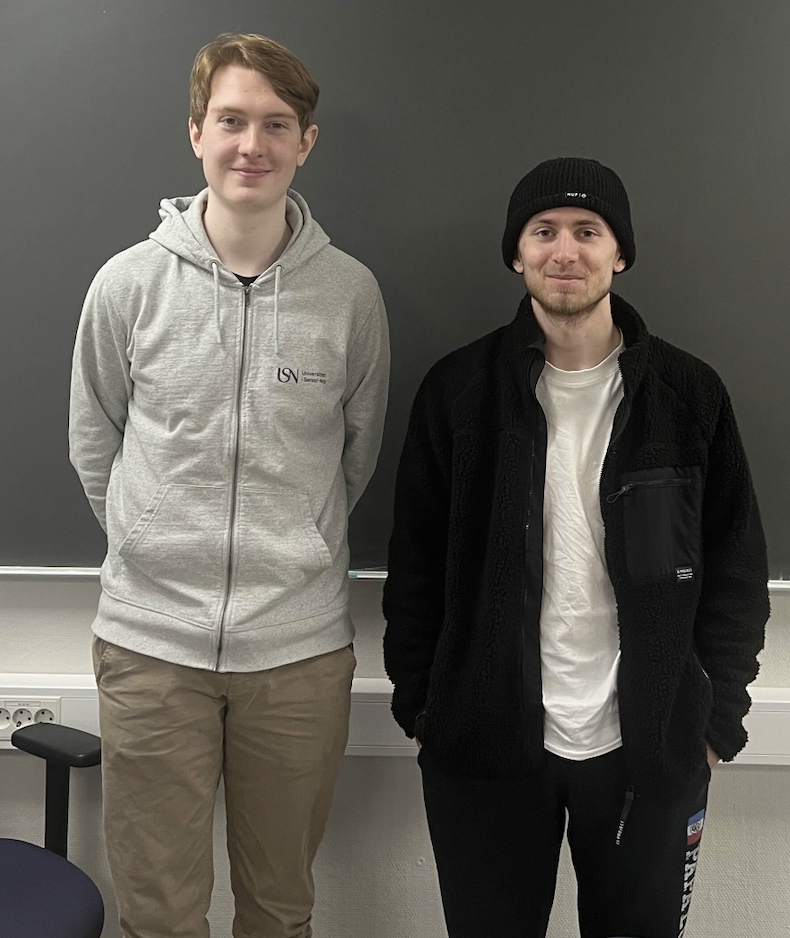 Læringsfasilitatorene Erik og Christoffer